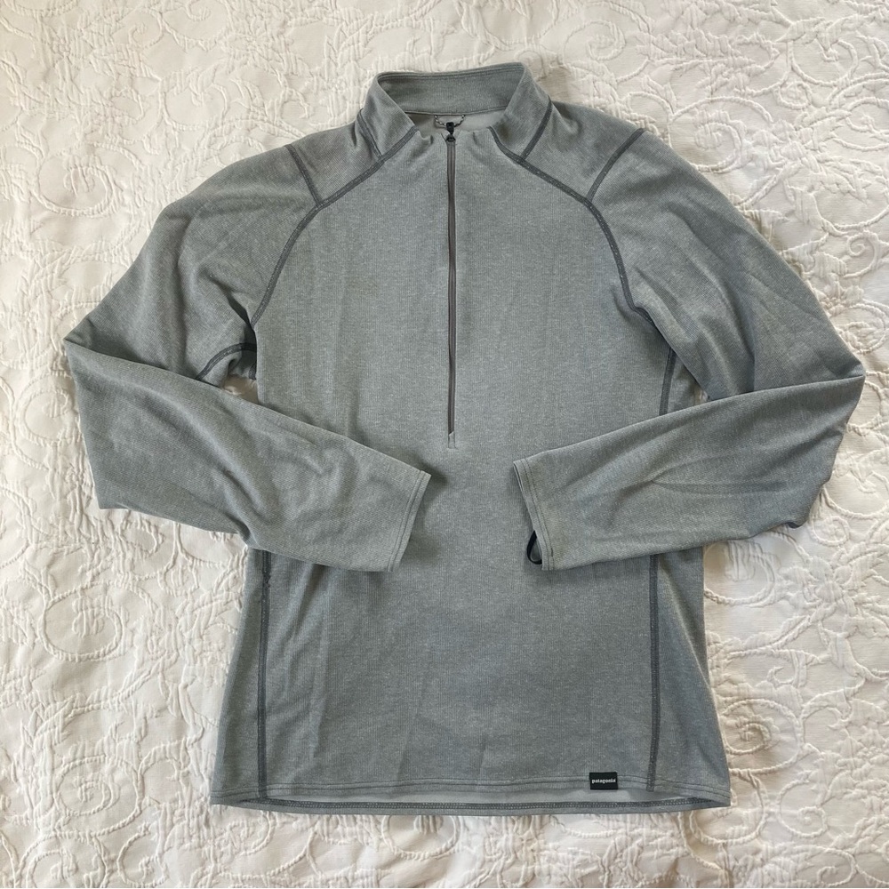 Patagonia Light Gray Men's Quarter-Zip
